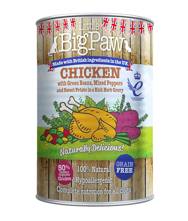 Little BigPaw Chicken Adult Wet Dog Food 390g - 390G