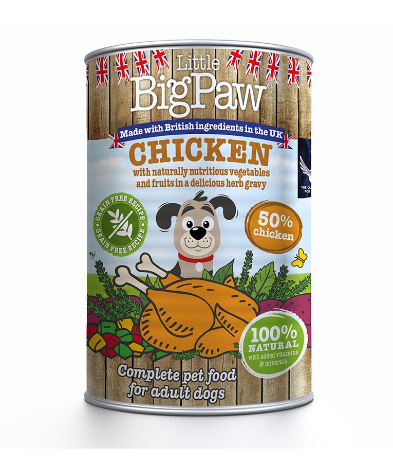 Little BigPaw Chicken Adult Wet Dog Food 390g - 390G