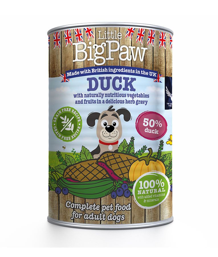 Little BigPaw Duck Adult Wet Dog Food 390g - 390G