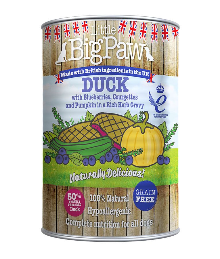 Little BigPaw Duck Adult Wet Dog Food 390g - 390G