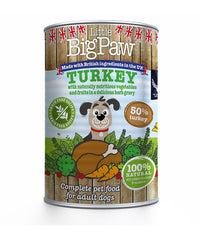 Little BigPaw Turkey Adult Wet Dog Food 390g - 390G