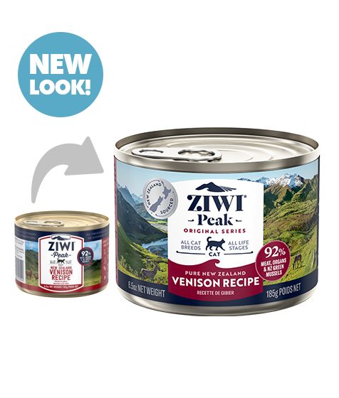 ZIWI Peak Venison Recipe Wet Cat Food - 185G