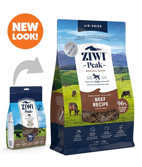 ZIWI Peak Air-Dried Beef Recipe Dry Dog Food - 1kg