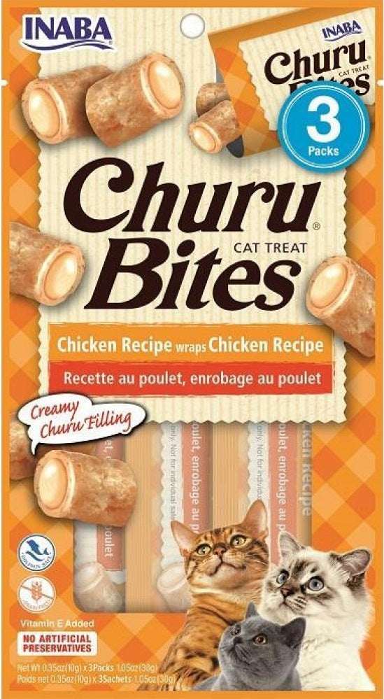 Inaba Churu Chicken Recipe Wraps Chicken Recipe 30g 3 Pouches Per Pack