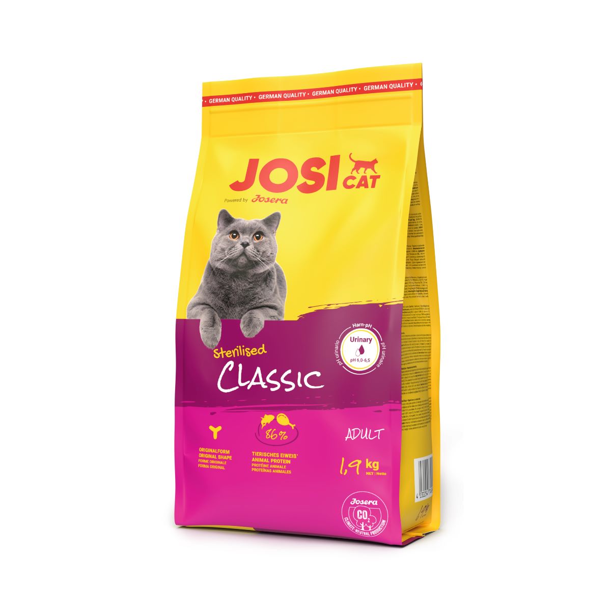 Josera Josi Cat Sterilised Classic Dry Food - 1.9kg