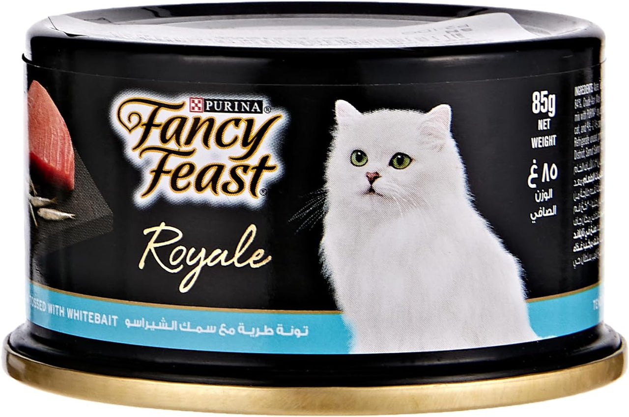 Purina Fancy Feast Royale Cat Wet Food Tender Tuna with Whitebait 85g