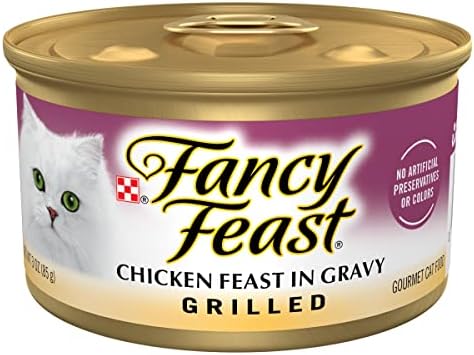 Purina Fancy Feast Grilled Cat Wet Food Liver & Chicken 85g