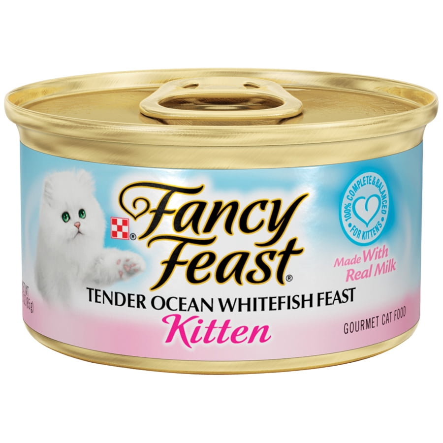 Purina Fancy Feast Kitten Wet Food Tender Ocean Whitefish 85g