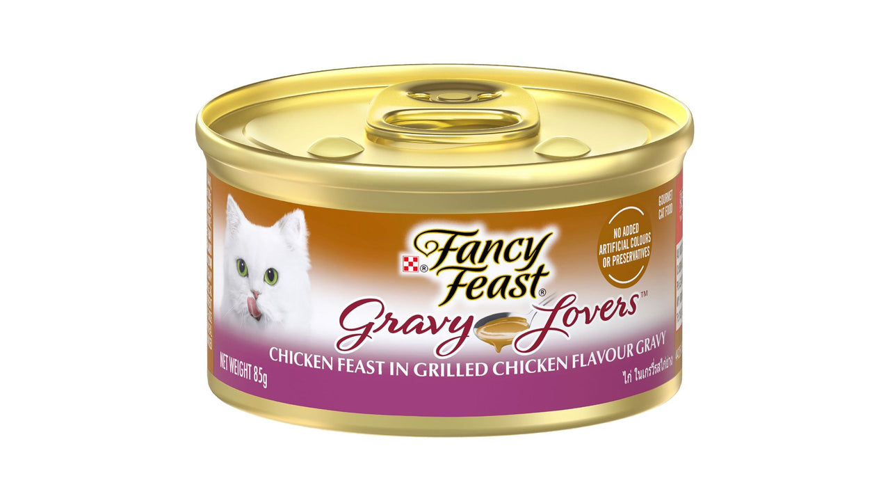 Purina Fancy Feast Gravy Lover Cat Wet Food Chicken 85g