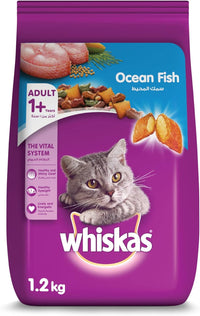 Thumbnail for Whiskas Ocean Fish Cat Food - 1.2kg