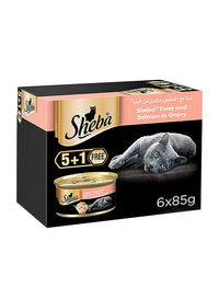 Thumbnail for Sheba Tuna & Salmon 85g Pack of 6