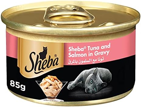 Sheba Tuna & Prawn with Salmon 85g