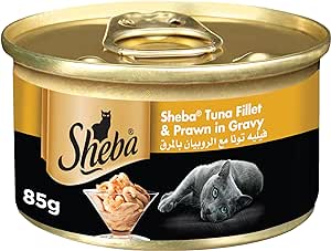 Sheba Tuna & prawn In Seafood 85g