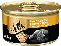 Thumbnail for Sheba Tuna & prawn In Seafood 85g