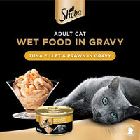 Thumbnail for Sheba Tuna & prawn In Seafood 85g