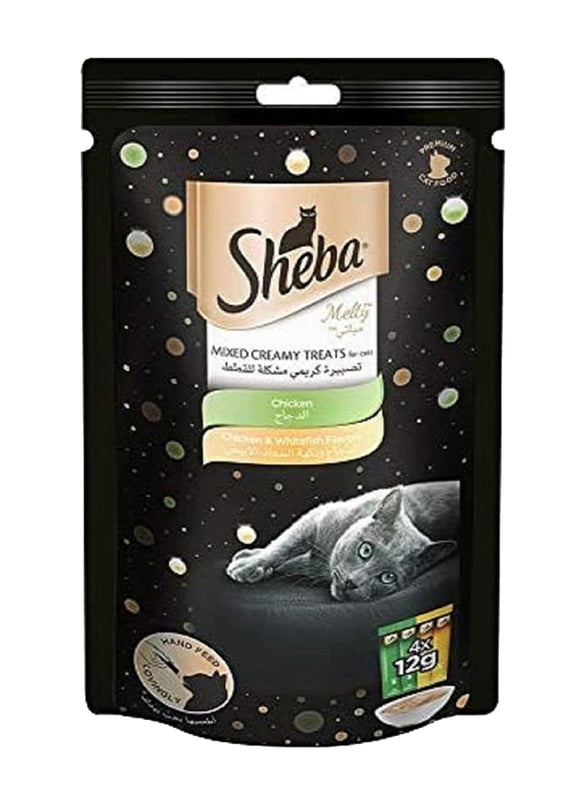 Sheba Melty Chicken Mixed Creamy Treat 48g