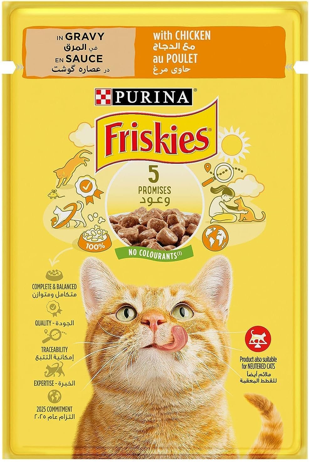 Purina Friskies Pouch Chicken 85g