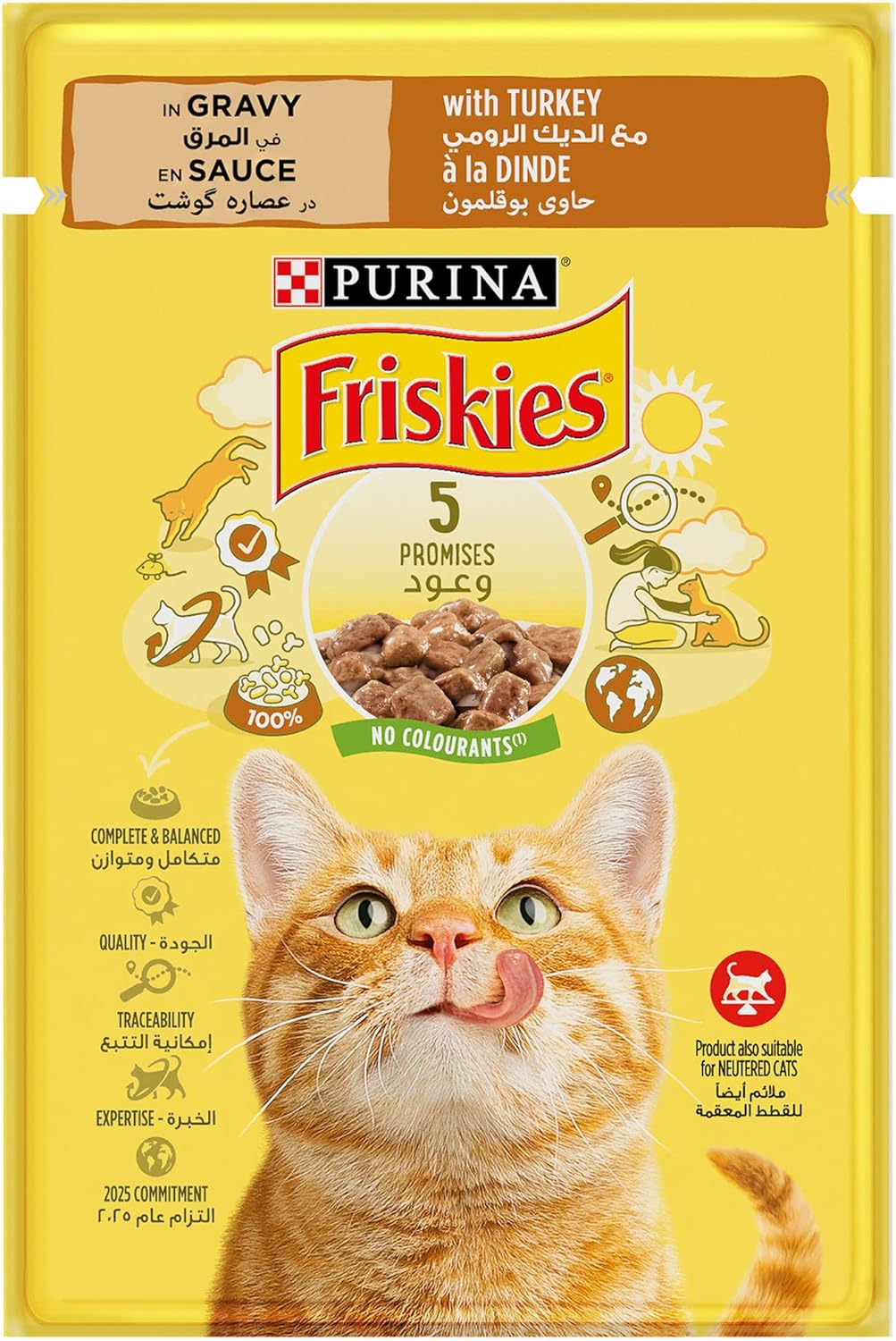 Purina Friskies Pouch Turkey 85g