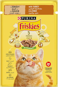 Thumbnail for Purina Friskies Pouch Turkey 85g