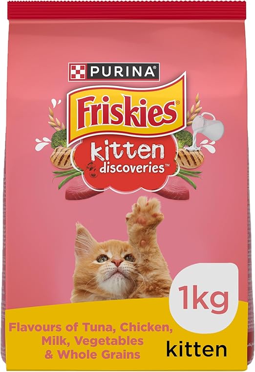 Purina Friskies Kitten Discovery Cat Dry Food 1Kg