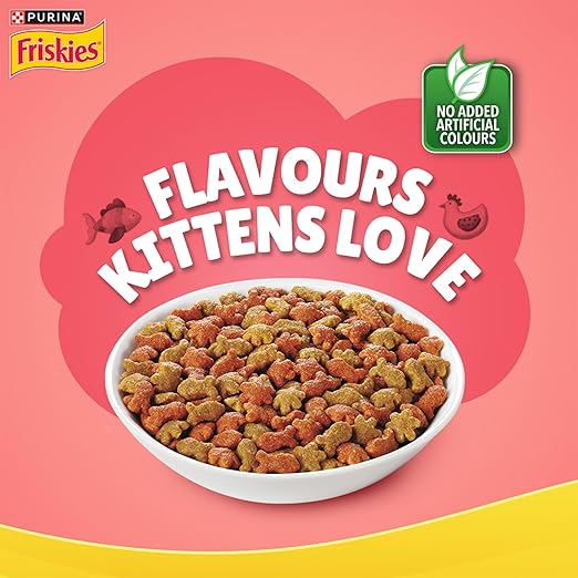 Purina Friskies Kitten Discovery Cat Dry Food 1Kg