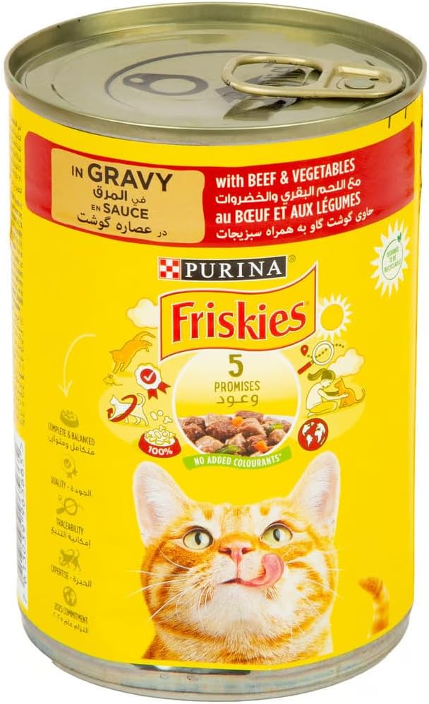 Purina Friskies Beef Chicken & Vegetable 400g