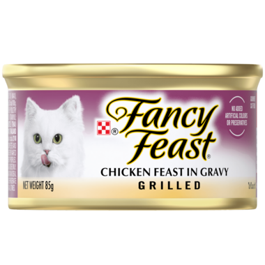 Purina Fancy Feast Grilled Cat Wet Food Chicken 85g