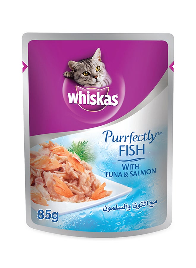 Whiskas Purrfectly Tuna&Salmon 85g