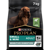PRO PLAN SENSITIVE DIGESTION SMALL AND MINI ADULT, DRY DOG FOOD WITH LAMB, 7 KG