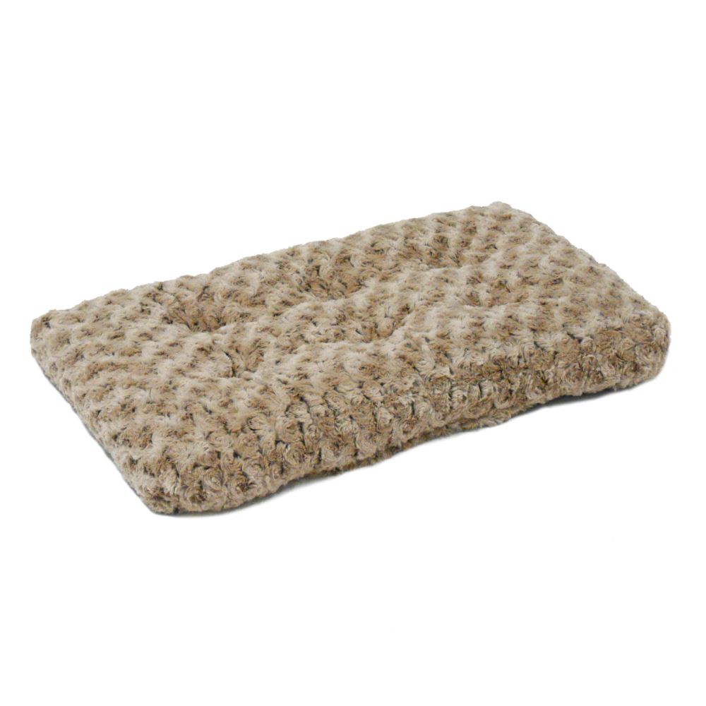 QuietTime Deluxe Ombre Swirl Taupe to Mocha Pet Bed - 18 inch