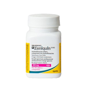 Zeniquin 50 MG (Marbofloxacin) 100 Tablets