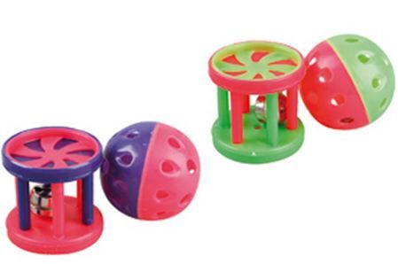 Flamingo Jason Ball & Roller Cat Toy - OS
