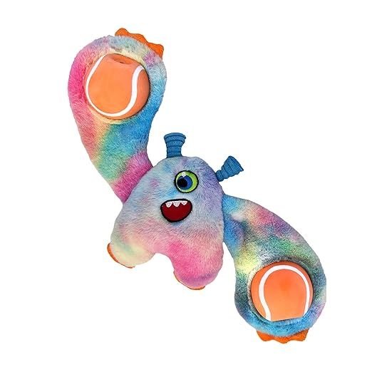 Kong Woozles Monster Squeaker Plush Dog Toy - Medium