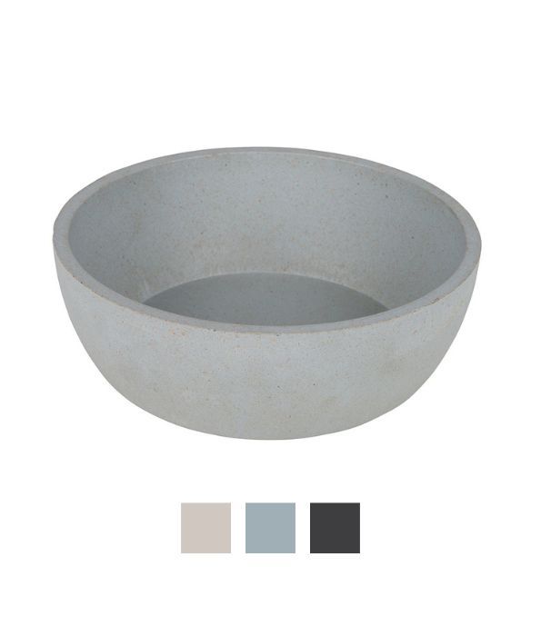 District 70 Bamboo Dog Bowl - MERENGUE Medium