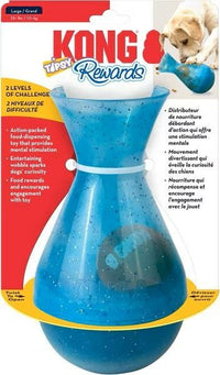 Thumbnail for Kong Rewards Tipsy Interactive Dispenser Dog Toy - Large
