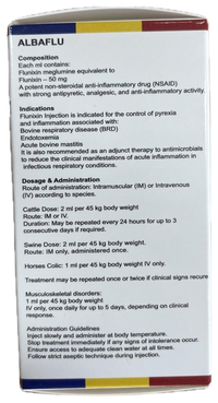 ALBAFLU (Flunixin meglumine) 100ml
