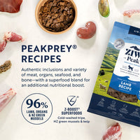 Thumbnail for ZIWI Peak Air-Dried Lamb Recipe Dry Dog Food - 1KG