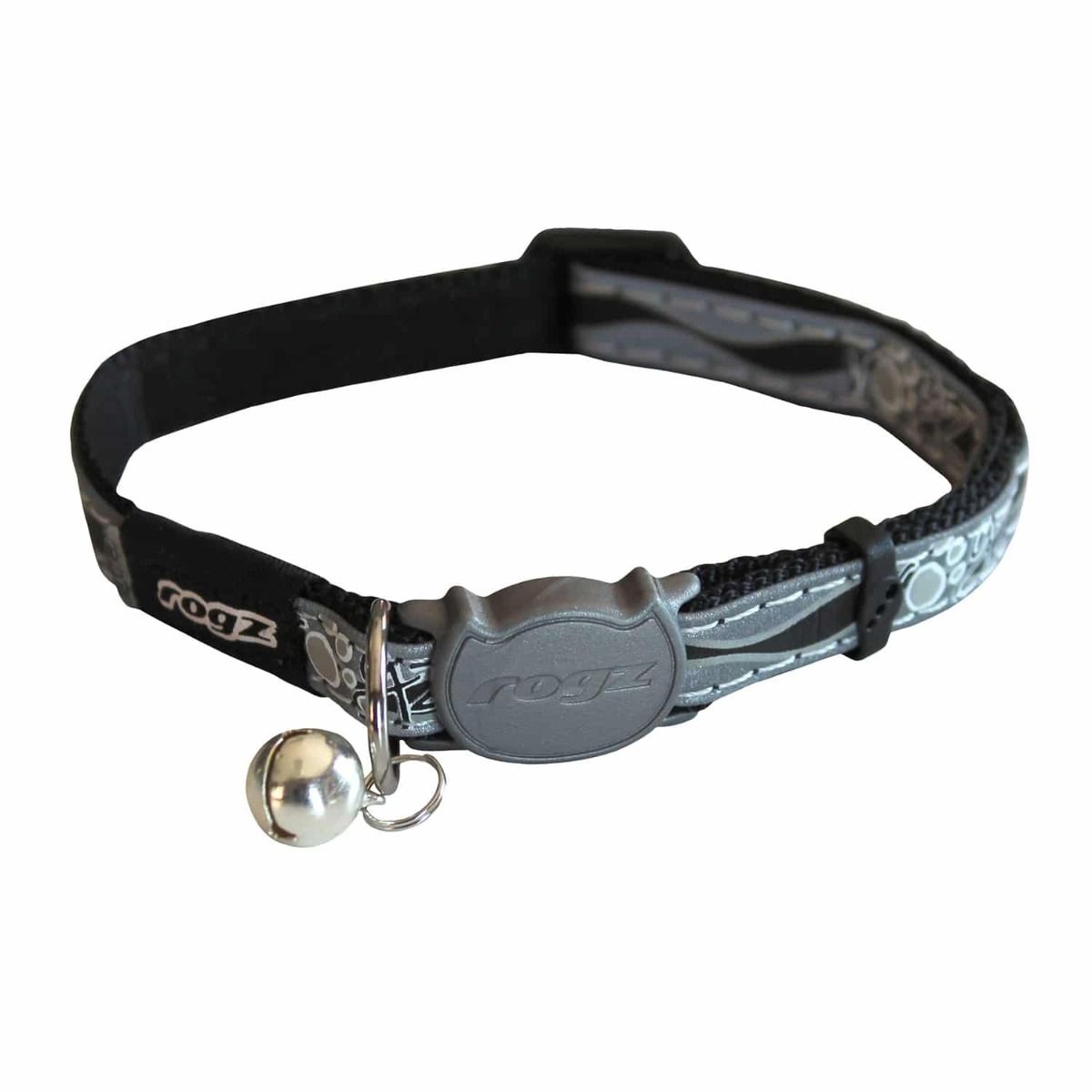Rogz Night Cat Collar - Blue OS