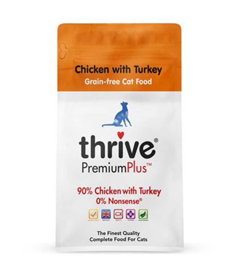 Thrive PremiumPlus Chicken with Turkey Dry Cat Food 1.5kg - 1.5kg