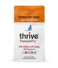 Thumbnail for Thrive PremiumPlus Chicken with Turkey Dry Cat Food 1.5kg - 1.5kg