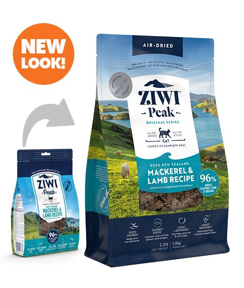 ZIWI Peak Air-Dried Mackerel & Lamb Recipe Dry Cat Food - 400G