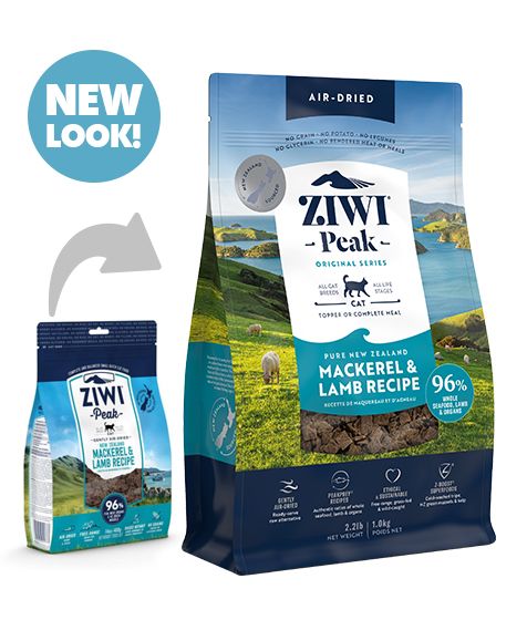 ZIWI Peak Air-Dried Mackerel & Lamb Recipe Dry Cat Food - 400G