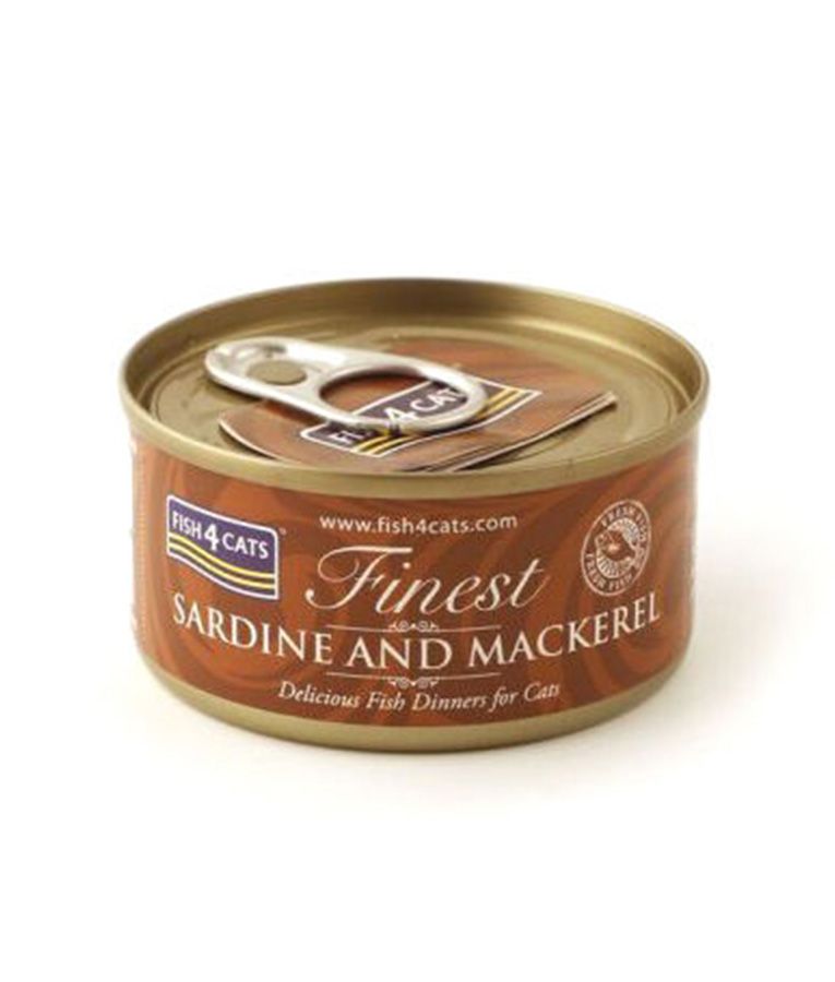 Fish4Cats Finest Sardine with Mackerel Wet Cat Food 70g - 70G