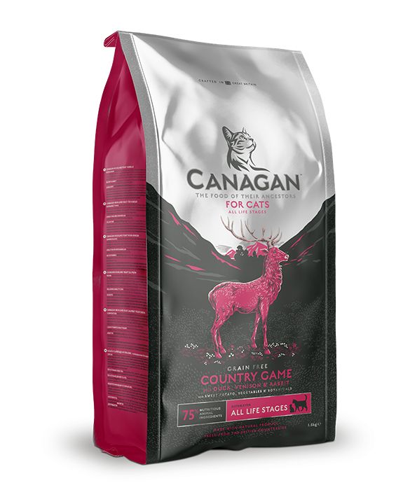 Canagan Country Game Dry Cat Food - 4KG