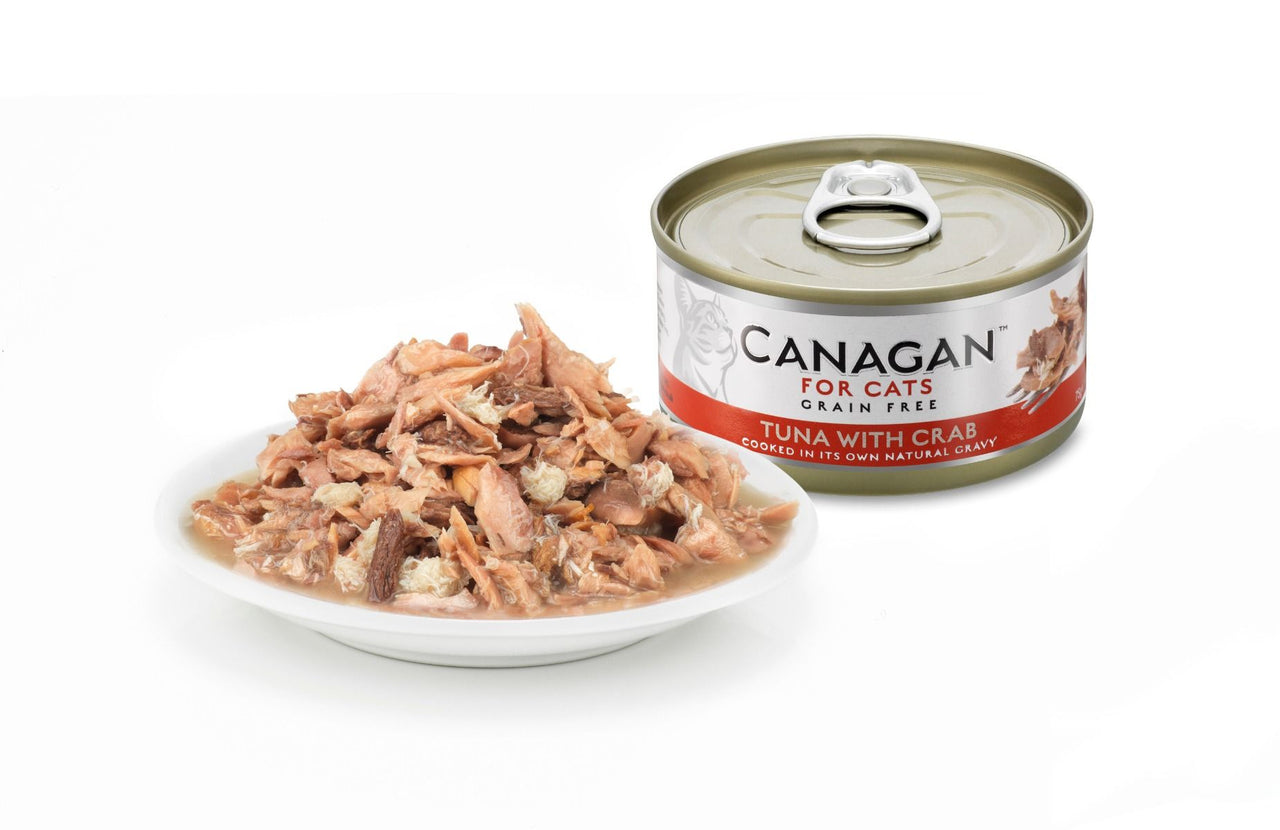 Canagan Tuna with Crab Wet Cat Food 75g Tin - 75g