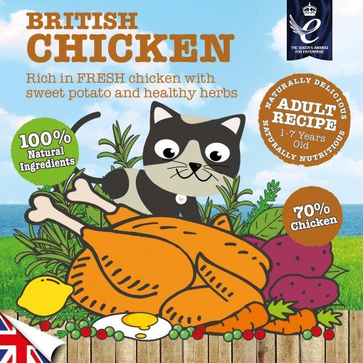 Little BigPaw British Chicken Adult Dry Cat Food - 1.5kg