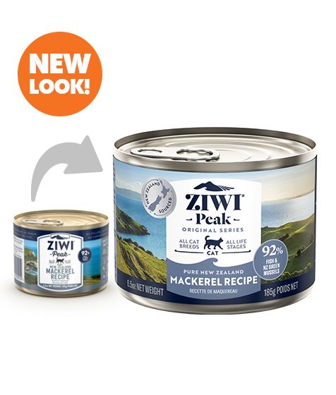 ZIWI Peak Mackerel Recipe Wet Cat Food - 185G