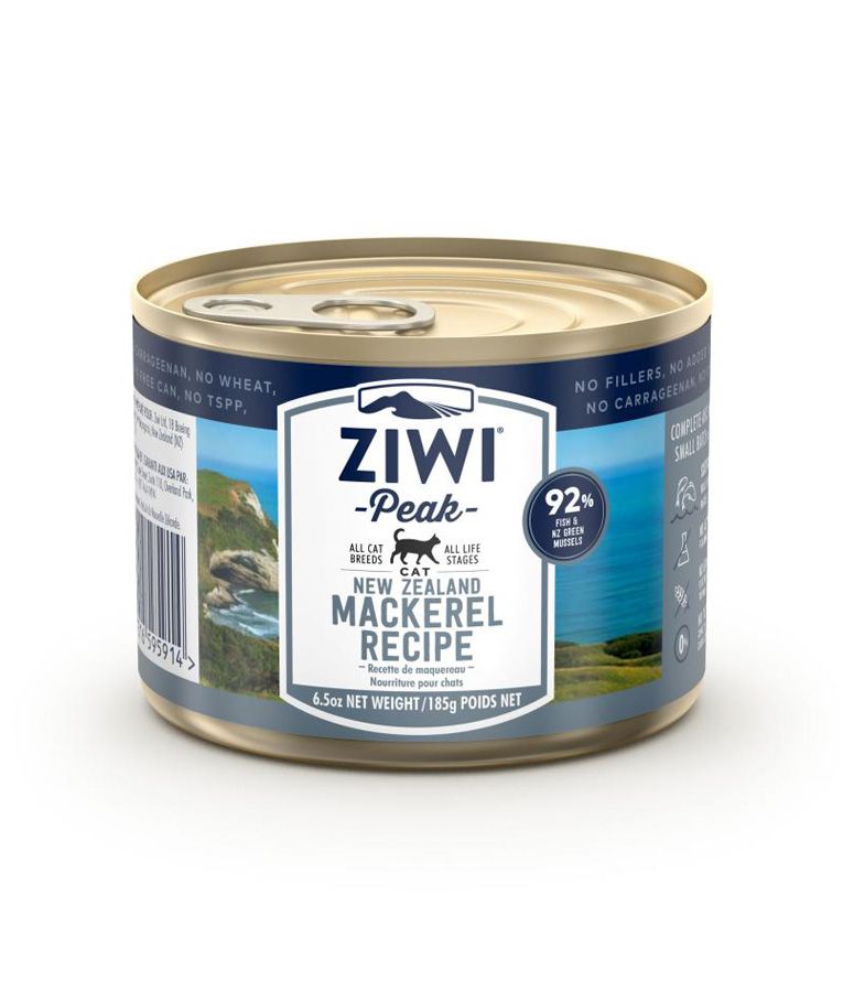 ZIWI Peak Mackerel Recipe Wet Cat Food - 185G