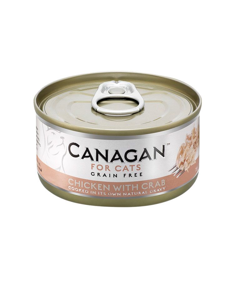 Canagan Chicken with Crab Wet Cat Food 75g Tin - 75g