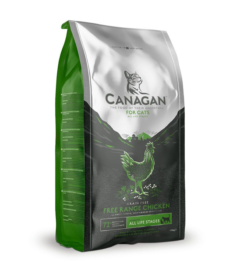 Canagan Free Range Chicken Dry Cat Food - 4KG